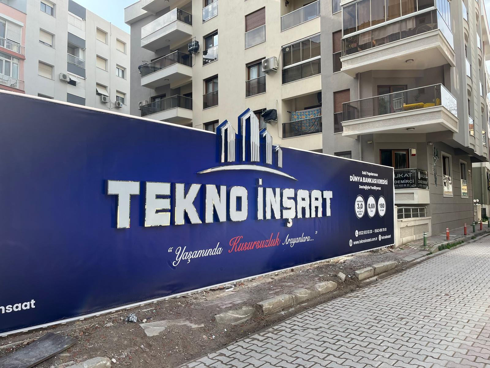 Karşıyaka Derya Apartmanı Kentsel Dönüşüm Projesi