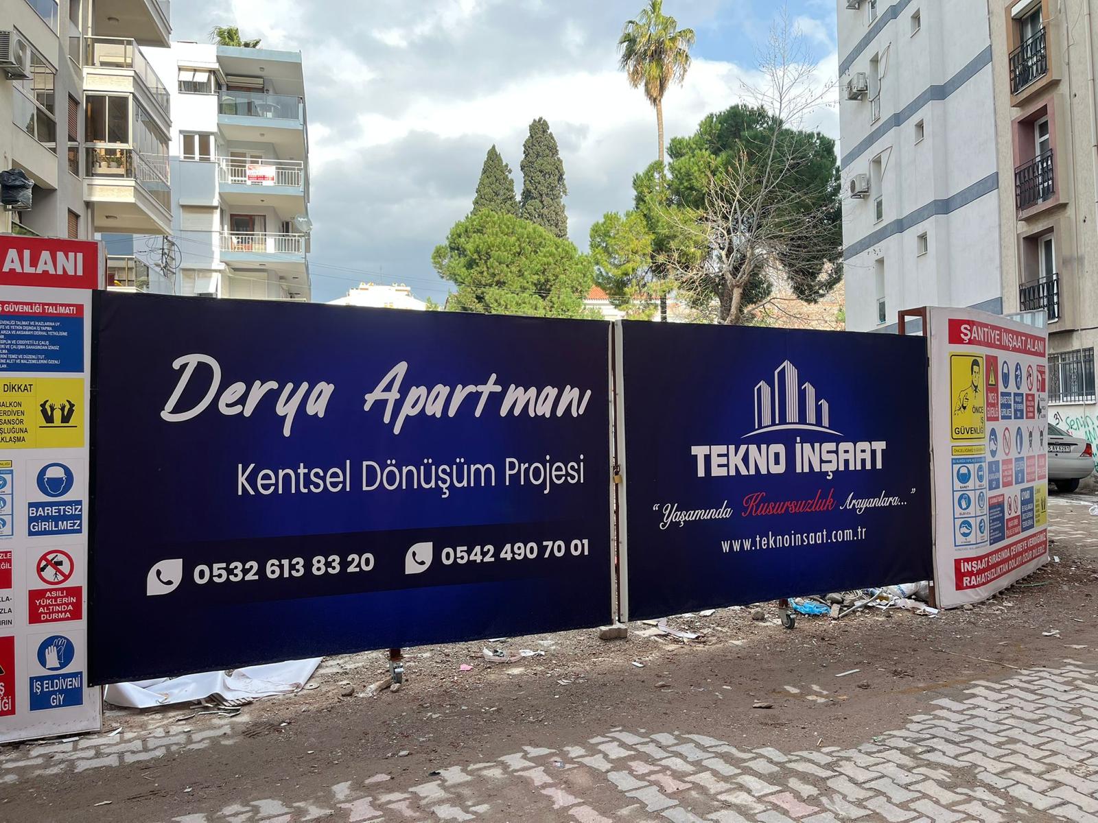 Karşıyaka Derya Apartmanı Kentsel Dönüşüm Projesi